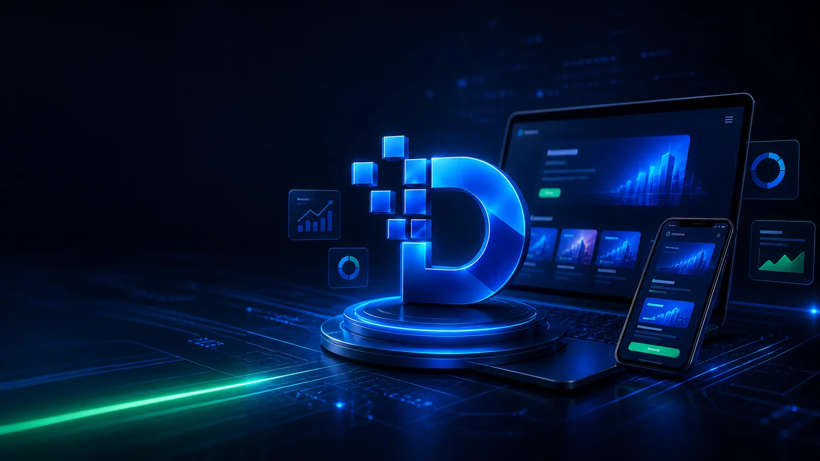 Identidade da Digital Soluções em um cenário de sites e aplicativos responsivos